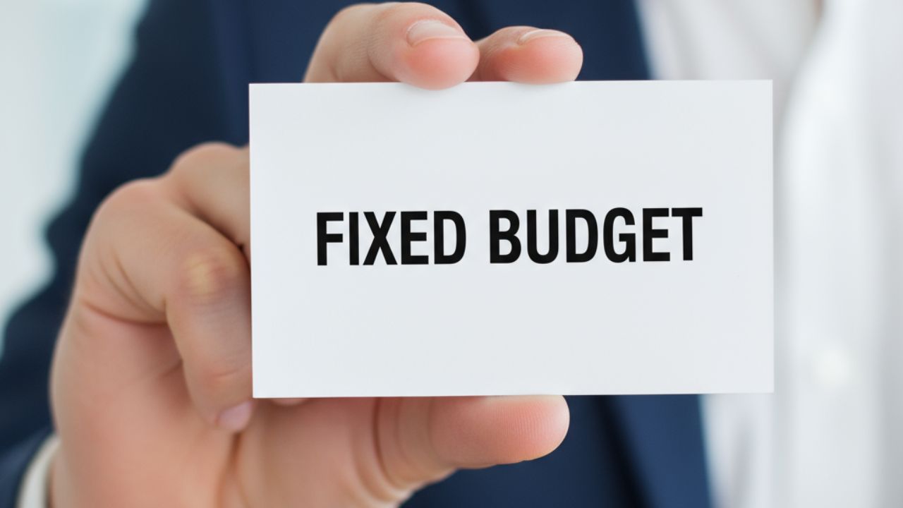 What is a fixed budget