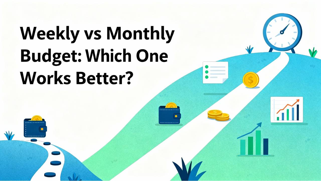 weekly vs monthly budget