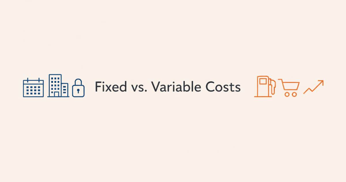fixed vs variable costs